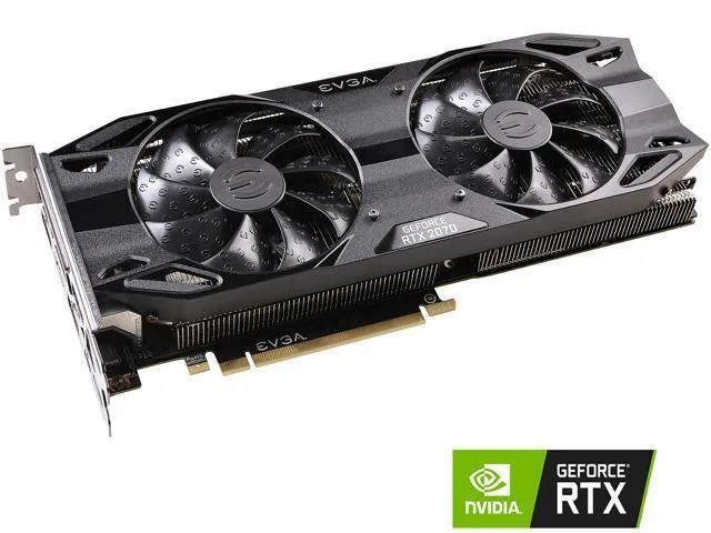 EVGA EVGA GeForce RTX 2070 XC Black Edition graphics card — product photo