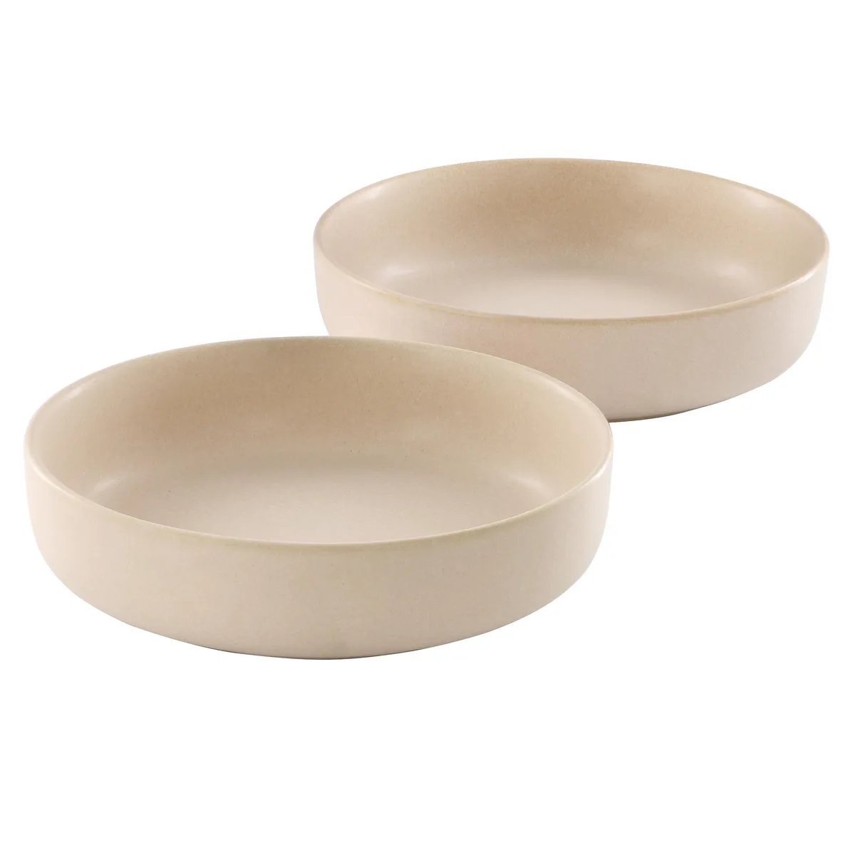 Gibson Home Gibson Home Soho Lounge Bryant Park 2pc 8" Stoneware Dinner Bowl Set Beige — product photo
