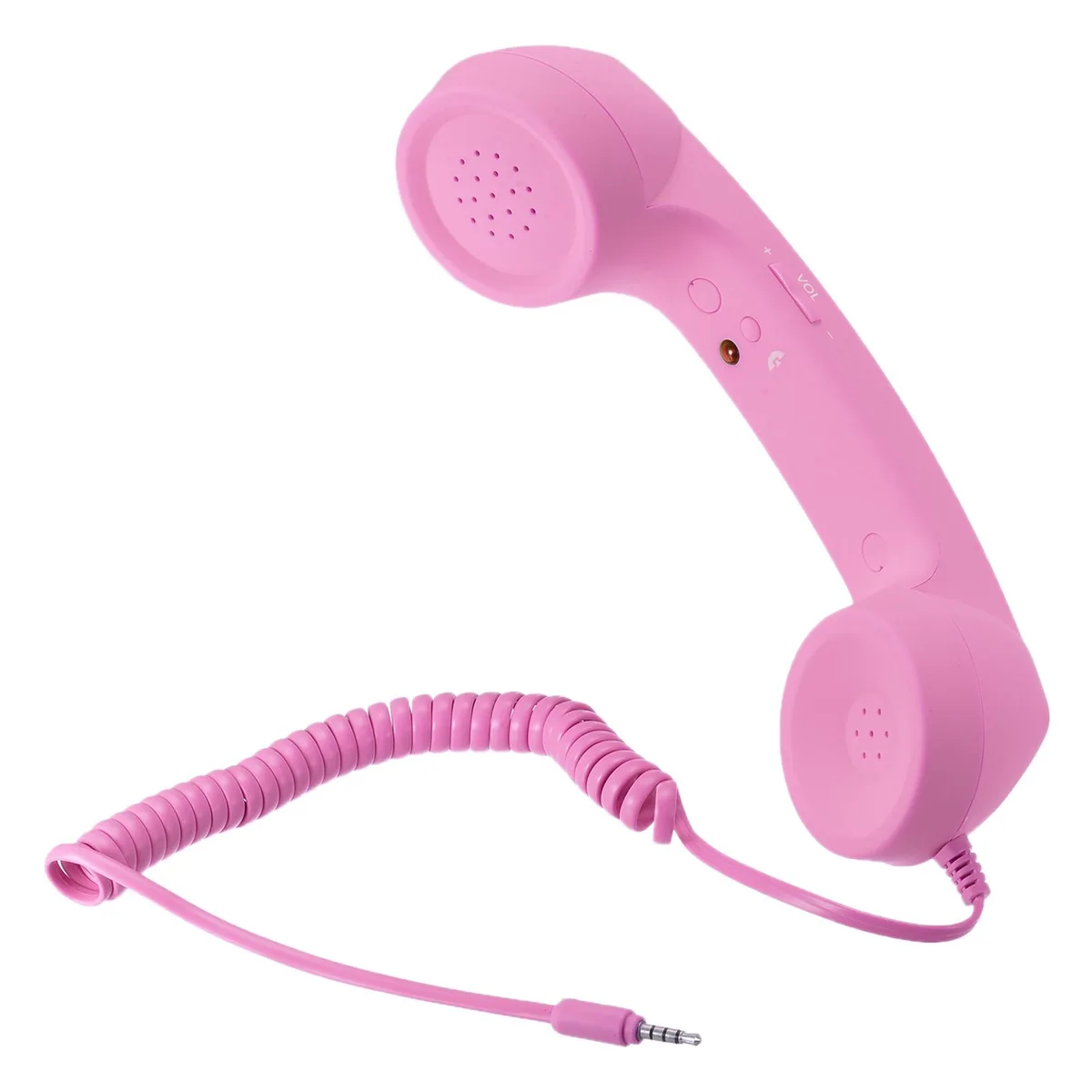 Unique-Bargains Unique-Bargains Retro Telephone Handset 3.5mm Pink — product photo