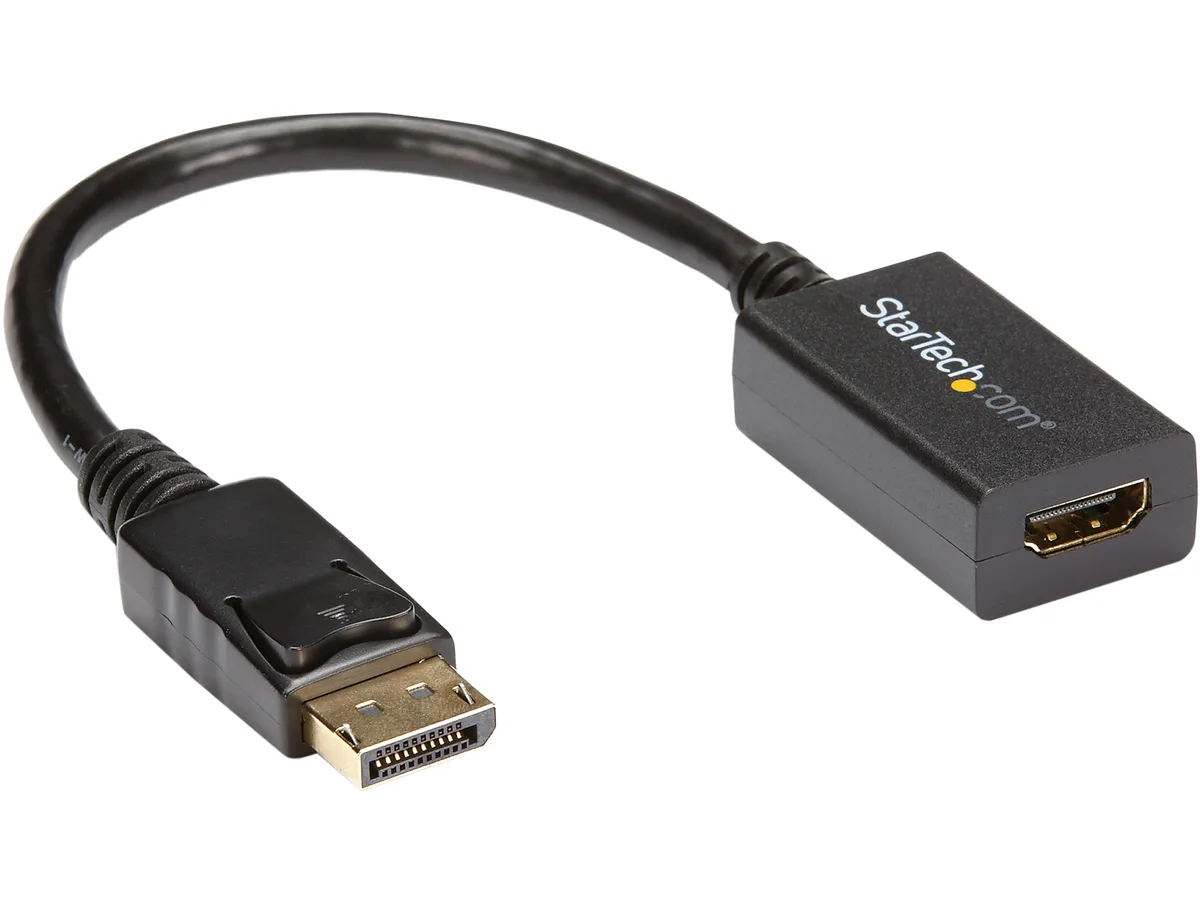 STARTECH STARTECH DP2HDMI2 DisplayPort to HDMI audio video converter 8.3" 1920x1200 1080p 5.1 — product photo