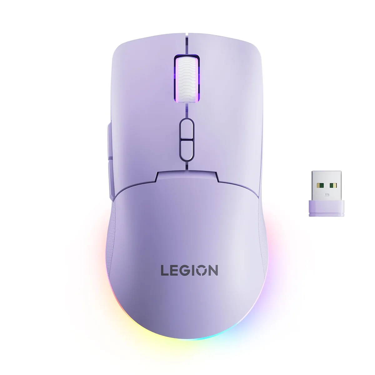 Lenovo Lenovo Legion M220 Wireless RGB Gaming Mouse Aurora Purple GY51V60438 — product photo