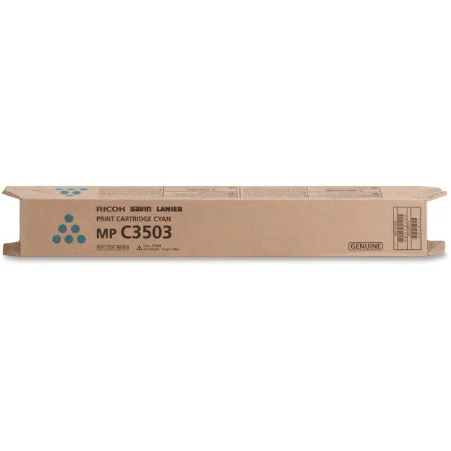 BRIGGS & STRATTON BRIGGS & STRATTON 841816 Cyan Toner Cartridge 18000 Page for Ricoh MPC3003 3004 3503 3504 — product photo