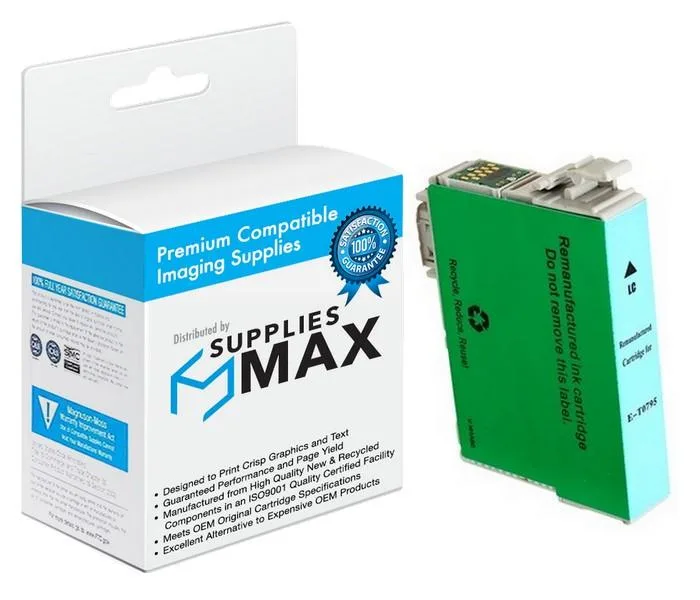 SuppliesMax SuppliesMax Light Cyan Inkjet Cartridge T079520 — product photo