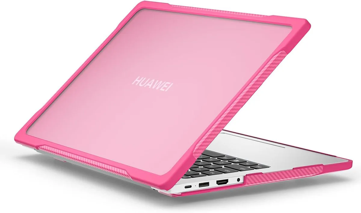 BONAEVER BONAEVER Huawei MateBook D14 / D14SE 2023 2024 laptop case Rose Red — product photo
