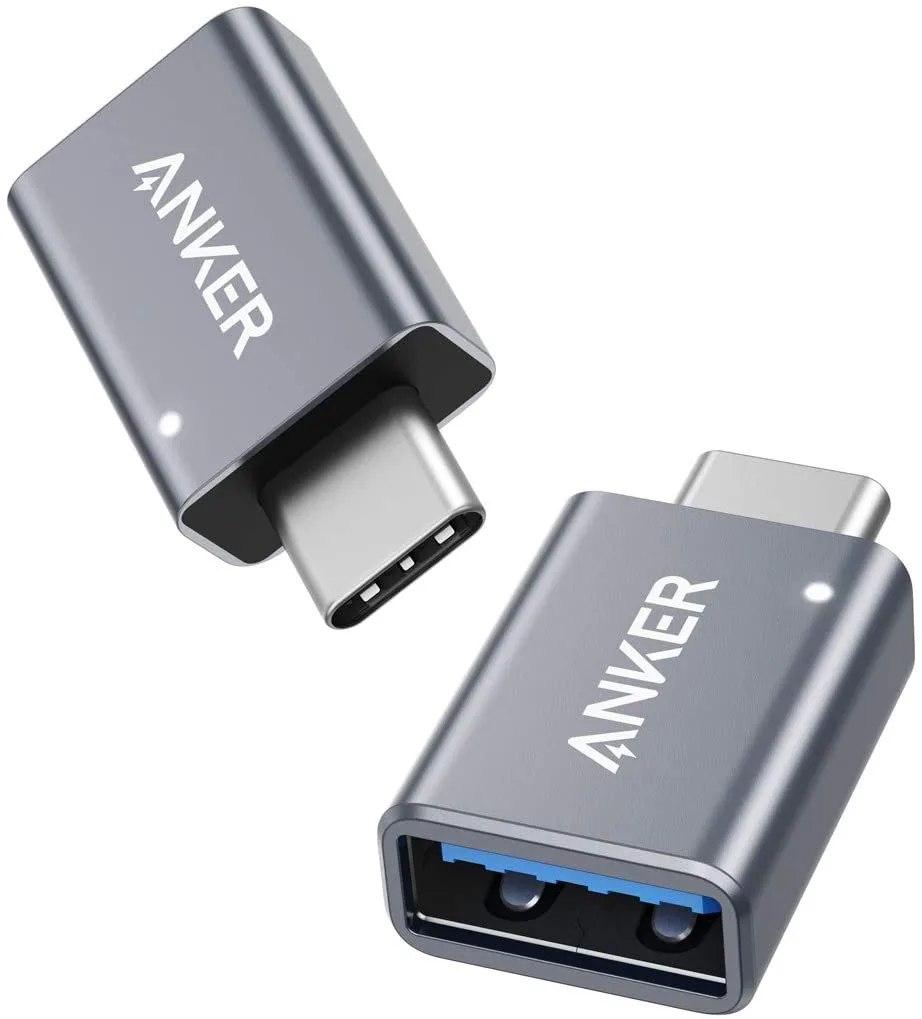 Anker Anker B87310A1 USB-C to USB 3.0 adapter 2-pack Space Gray — product photo