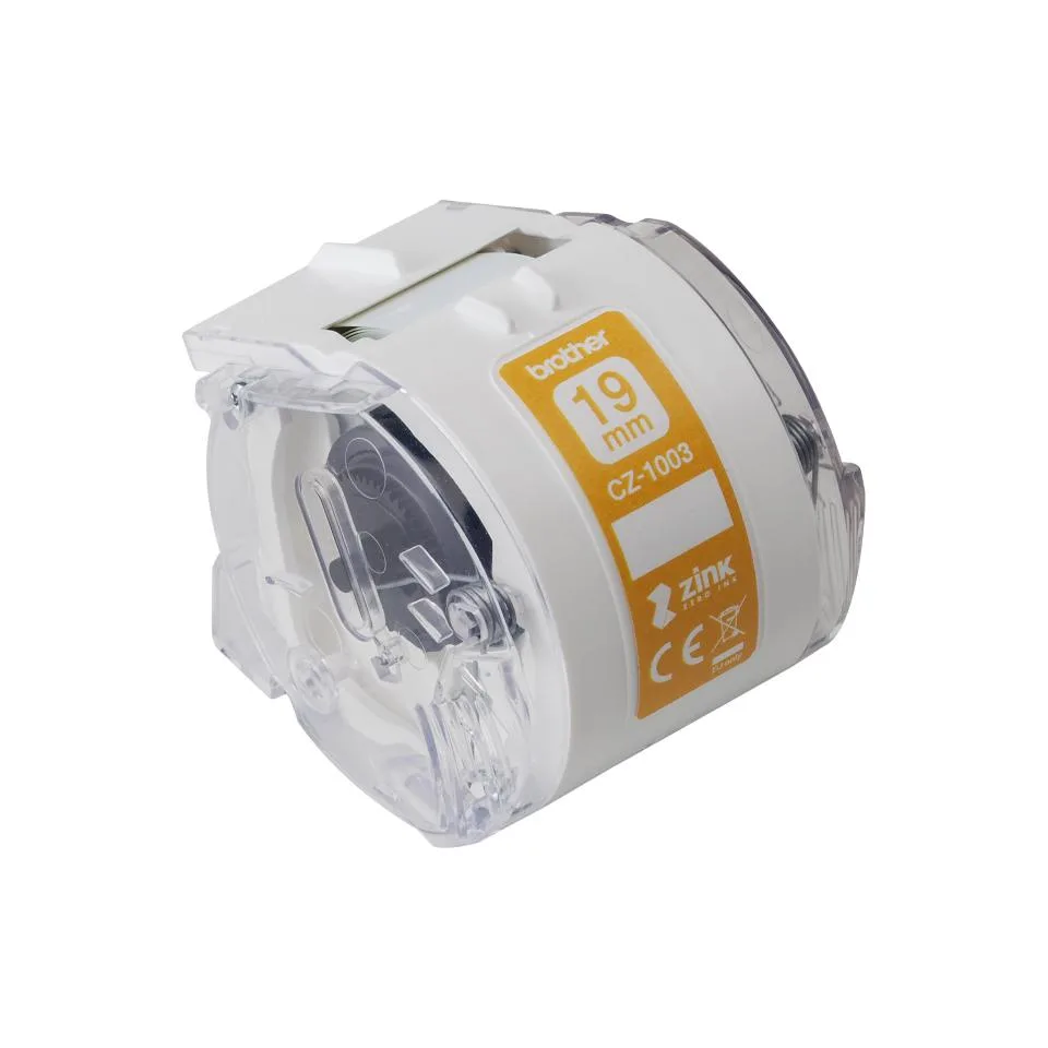 Brother Brother CZ1004 25.40 mm x 5 m Label Roll for VC-500W — product photo