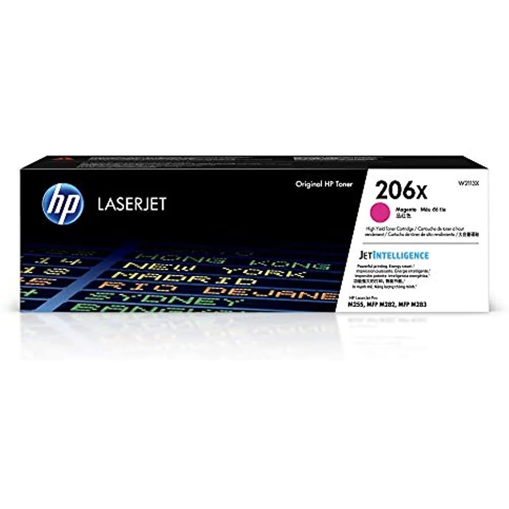 HP HP 206X W2113X High Yield Toner Cartridge Magenta 2450 Pages — product photo