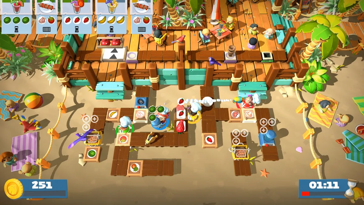 Team 17 Digital Team 17 Digital 50064 Overcooked! 2 - Surf 'n' Turf downloadable game — product photo