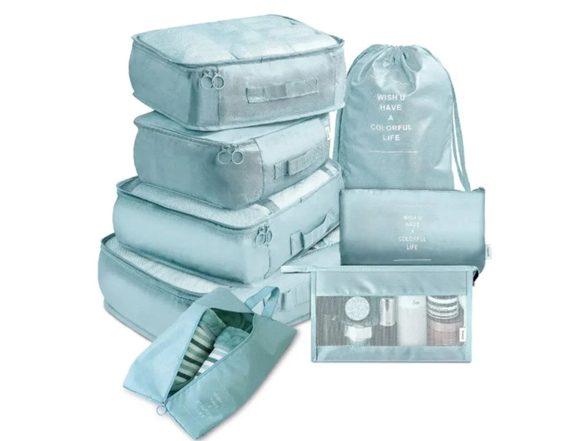 Monoprice Inc. Monoprice 144562 8-Piece Packing Cube Set — product photo
