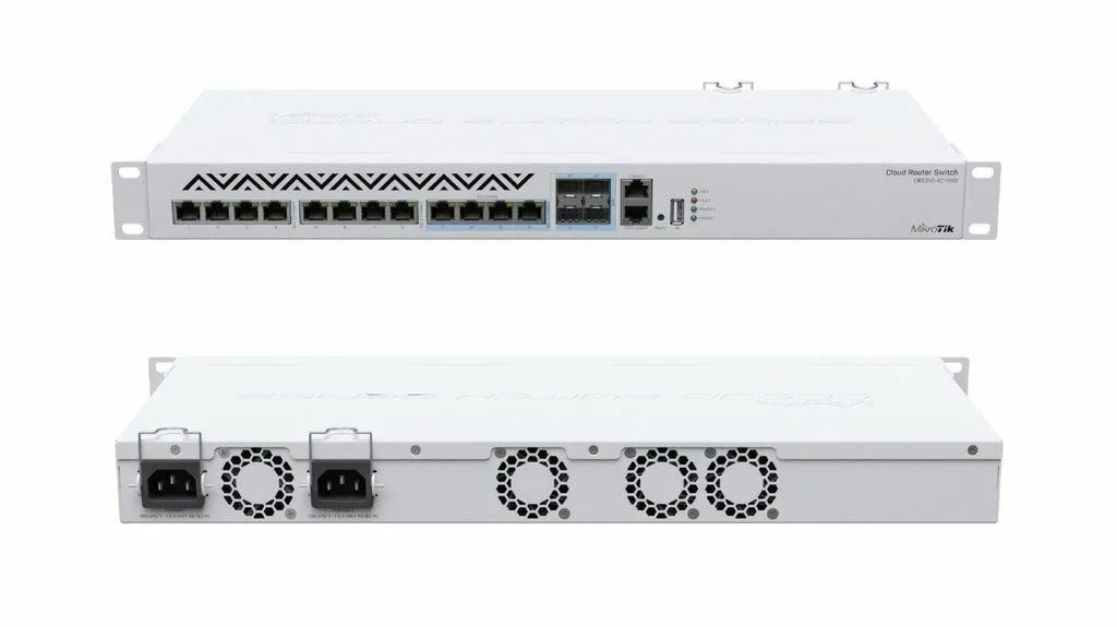 Mikrotik Mikrotik CRS312-4C+8XG-RM 12-Port 10G RJ45 Smart Switch — product photo