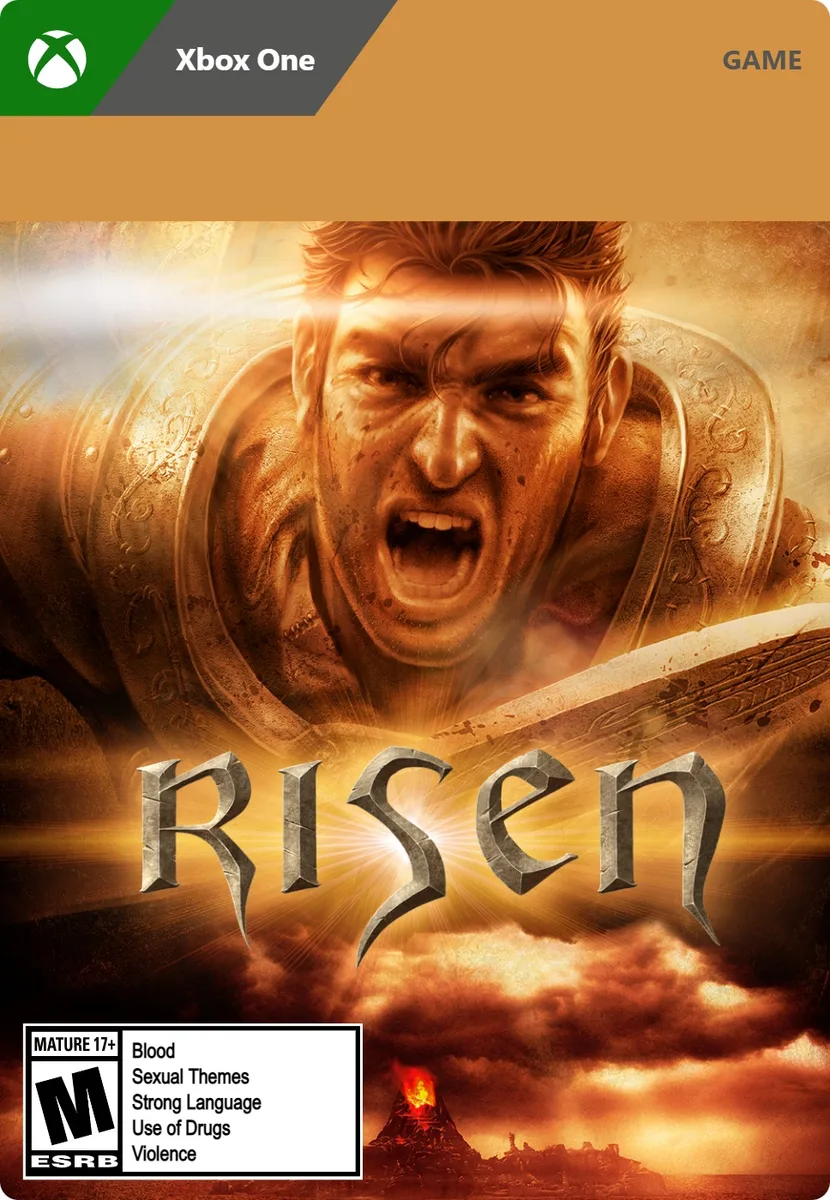 Xbox One digital code card for Risen game