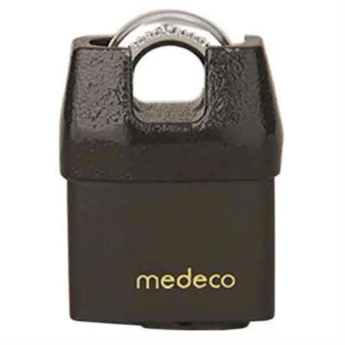 Medeco Medeco 54-72500-00 54 System All Weather 7/16" x 3/4" Shrouded Shackle Padlock 00 Keyway — product photo