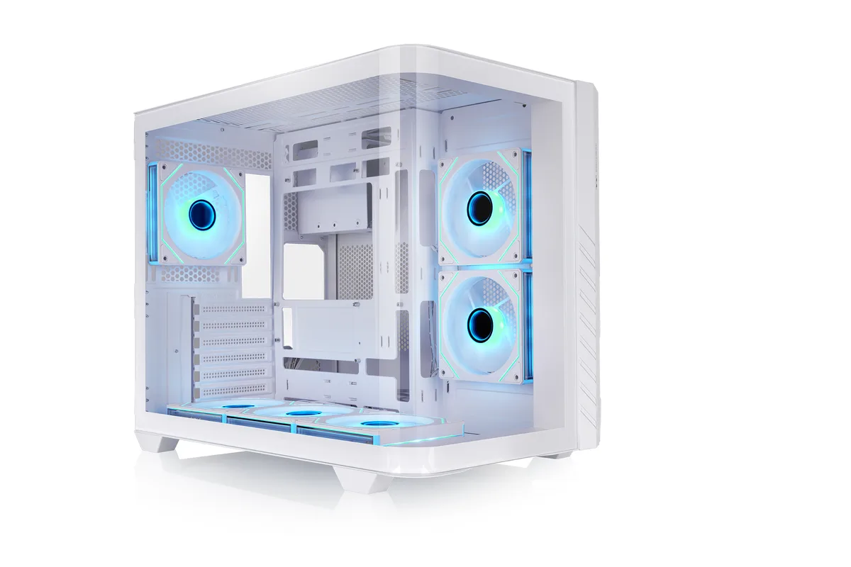 Thermaltake Thermaltake Vision 330 CR ARGB CA-11V-00M6WN-00 PC Case Snow — product photo