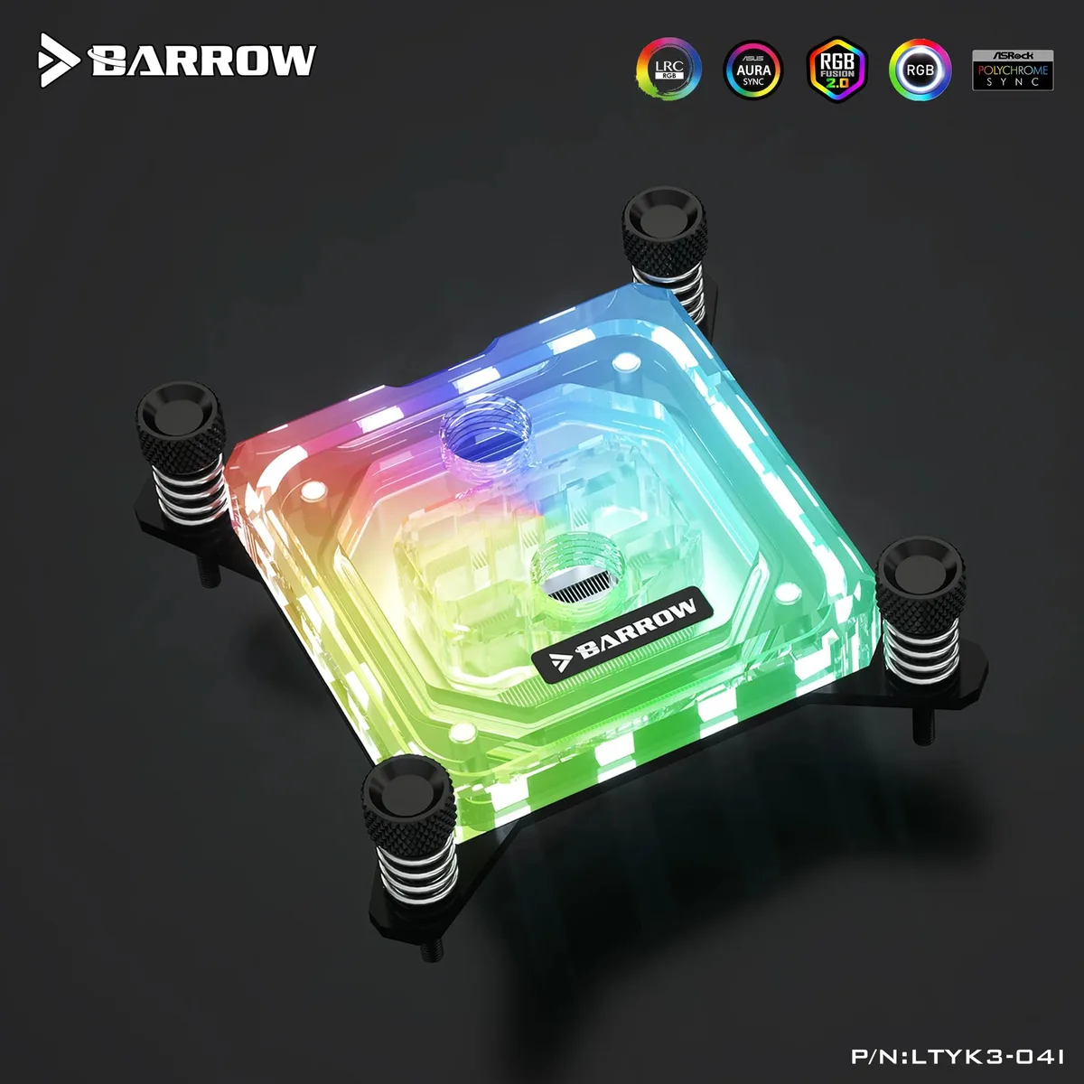 Barrow Mods Barrow Mods Classic Edition CPU Block White LRC 2.0 — product photo