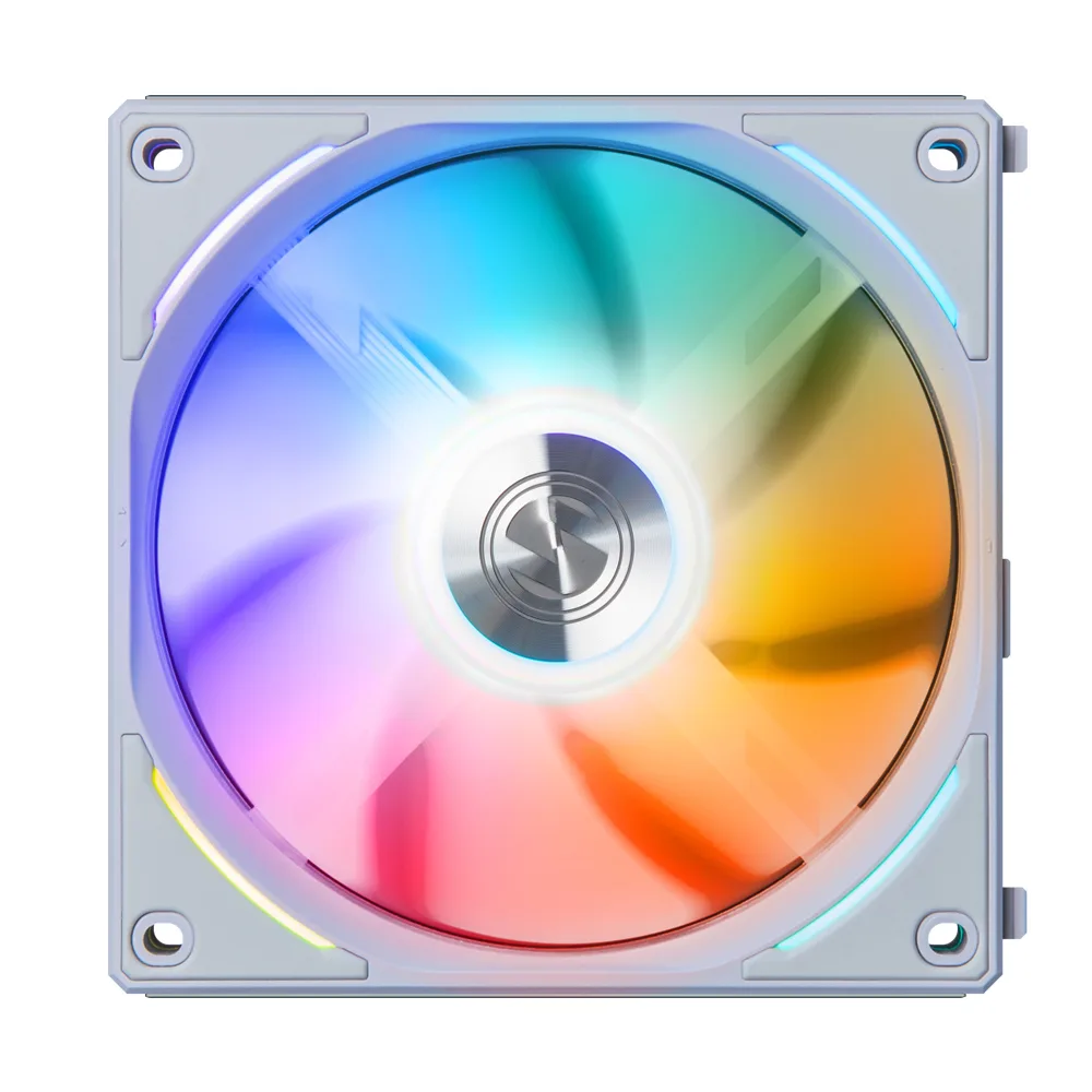 Lian Li Lian Li UF-AL120-1W 120mm ARGB case fan, white, single pack, no controller — product photo
