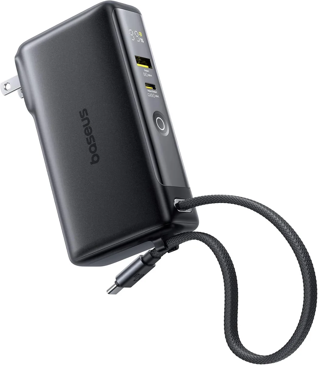 WOOJONG WOOJONG Nomos 67W 10 000mAh 3-in-1 power bank — product photo