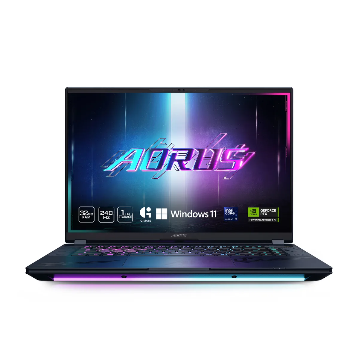 AORUS AORUS MASTER 16 BXHC4USE64SH gaming laptop 16" 240 Hz Core Ultra 9 275HX RTX 5070 Ti 32GB 1TB — product photo