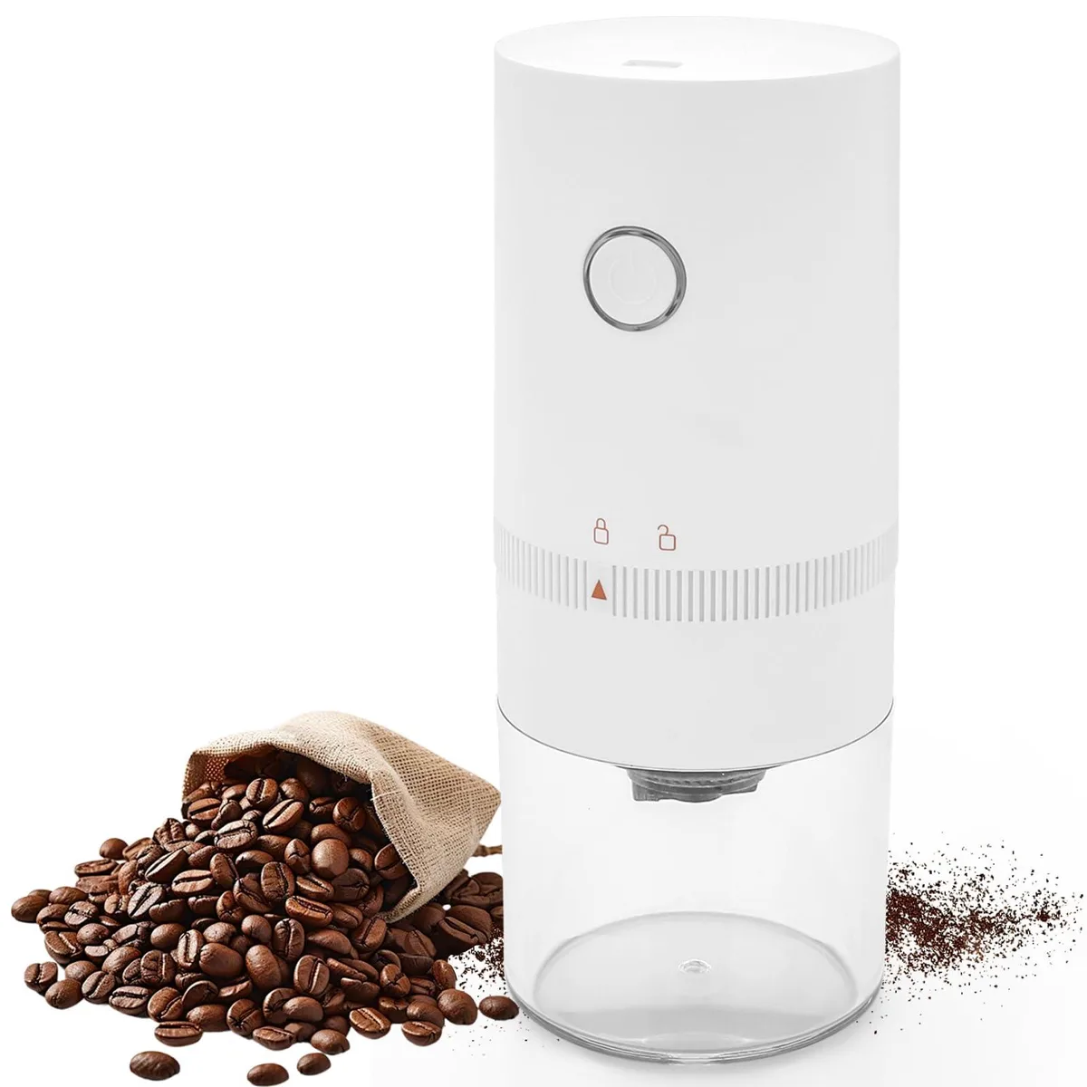  Breville O-MCG308W Electric Coffee Grinder Silver — product photo
