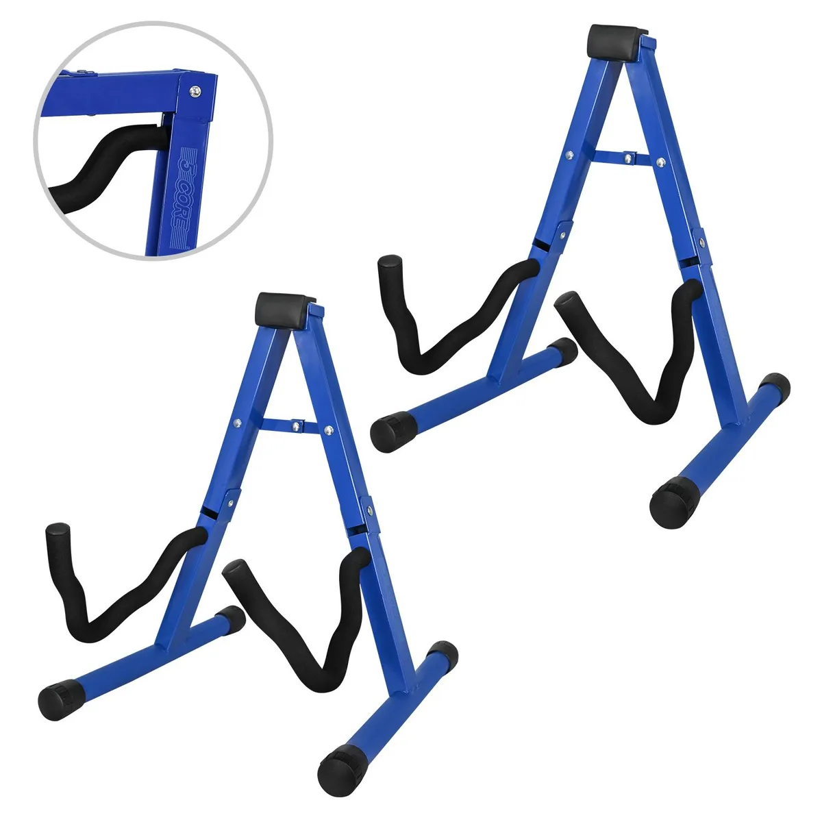5 Core 5 Core GSS BLU 2PCS Guitar Stand Pair Blue — product photo