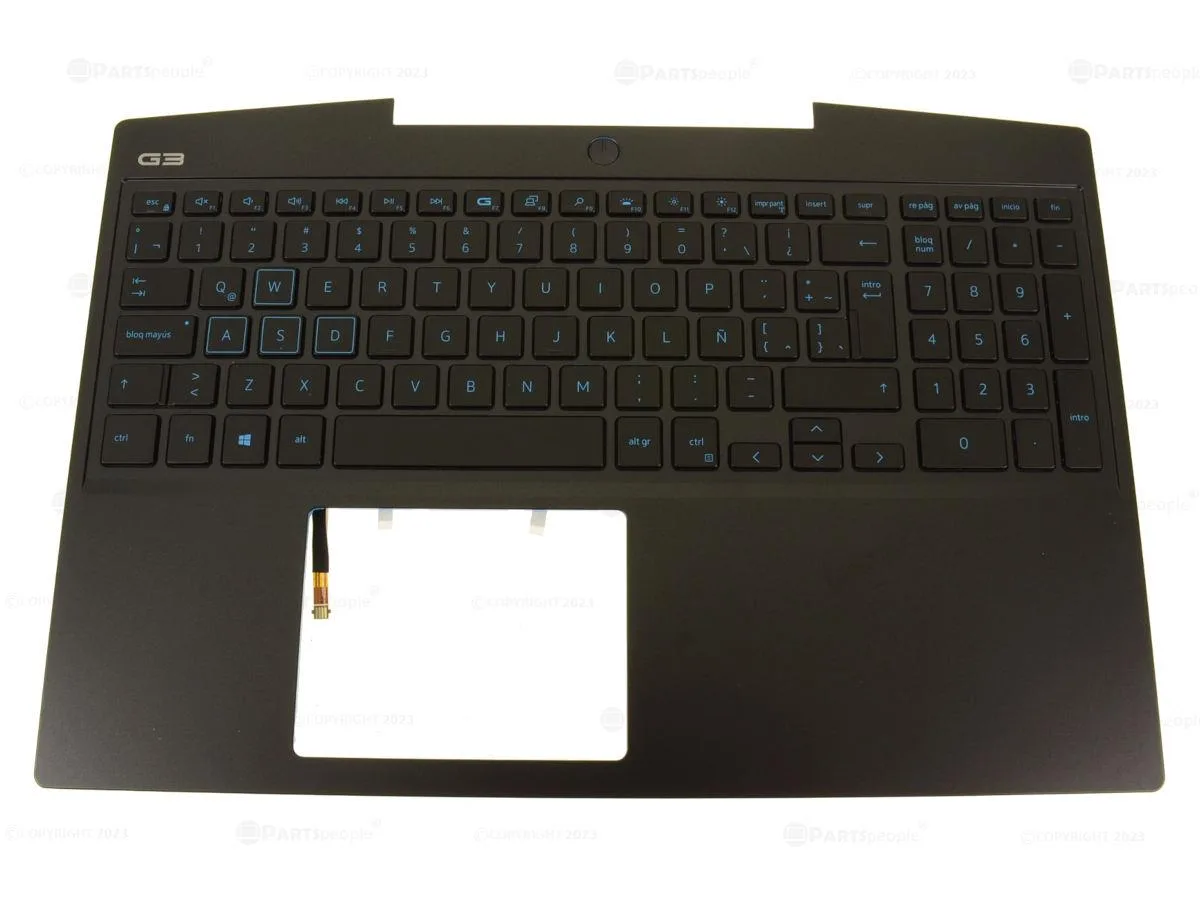 DELL DELL G Series G5 5500 Palmrest Backlit Keyboard Assembly 3T5PH Spanish — product photo