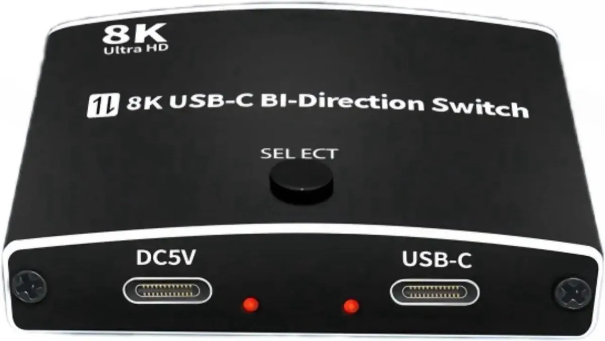 Vszerda Vszerda USB-C KVM Switch Bi-Directional 8K@60Hz 10Gbps — product photo