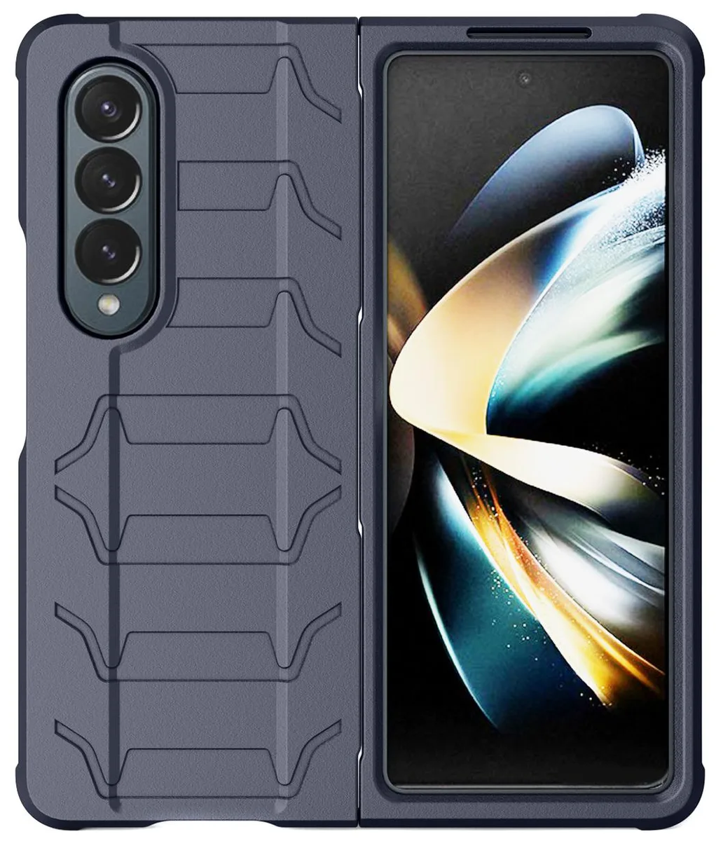 Nakedcellphone Nakedcellphone Tactical Cover Navy Blue for Samsung Galaxy Z Fold 4 — product photo