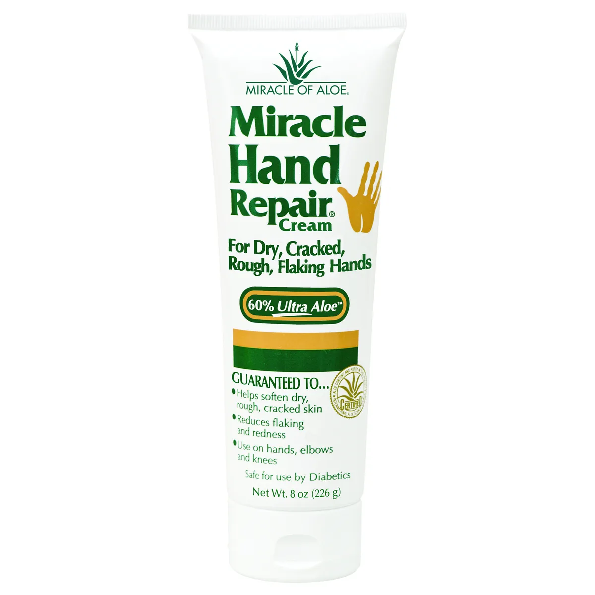 Miracle of Aloe Miracle of Aloe Miracle Hand Repair Cream 8 oz skin care — product photo