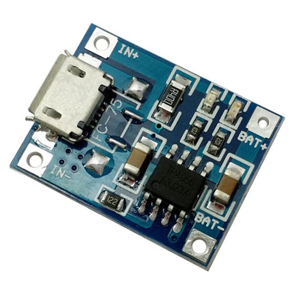 JacobsParts Inc. JacobsParts Inc. 5pcs TP4056 1A 18650 Micro-USB Charging Board — product photo