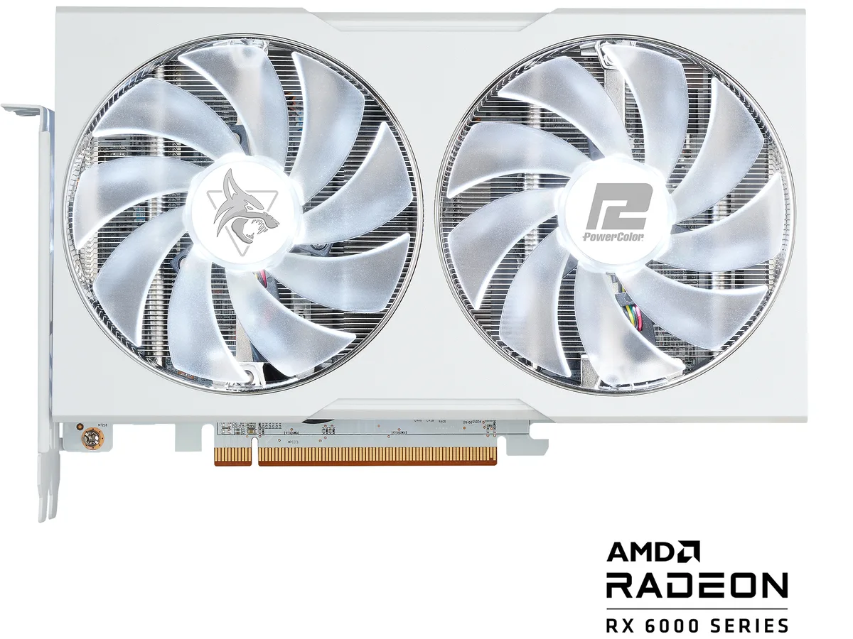 PowerColor PowerColor AXRX 6650XT 8GBD6-3DHLV2/OC Radeon RX 6650 XT graphics card — product photo