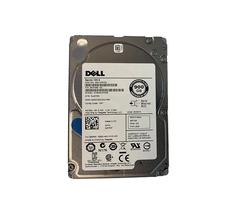Seagate Seagate Savvio 10K.6 900GB 10000RPM SAS 6Gb/s 64MB 2.5-inch internal hard drive — product photo