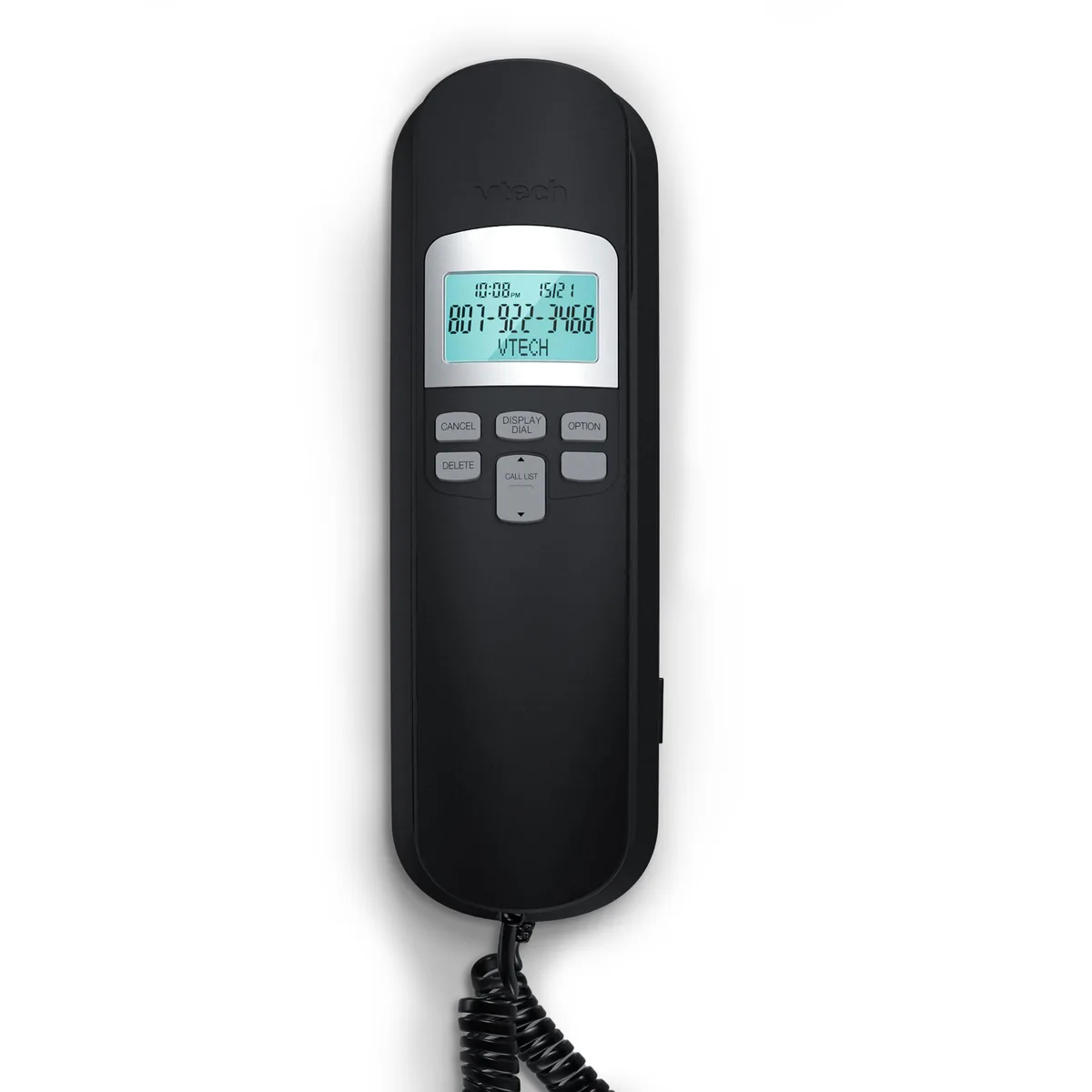  VTech CD1113 Corded Phone — 13 Speed Dial, 80 Call Log, Black — product photo