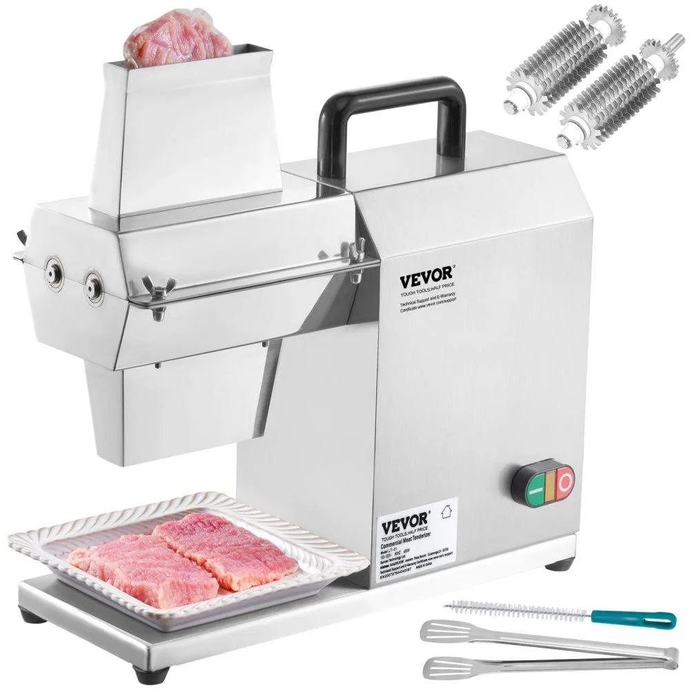 VEVOR VEVOR Commercial Meat Tenderizer 450W 54-Blade Stainless Steel — product photo