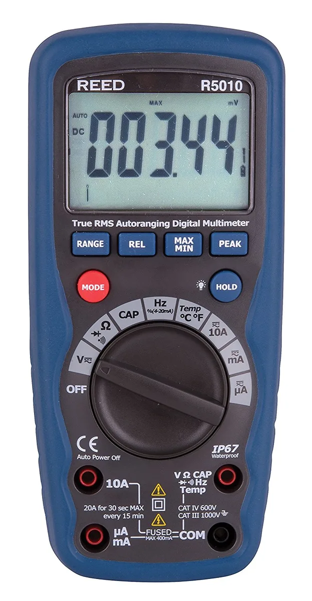 REED INSTRUMENTS REED INSTRUMENTS R5010 True RMS Digital Multimeter 40000 count — product photo