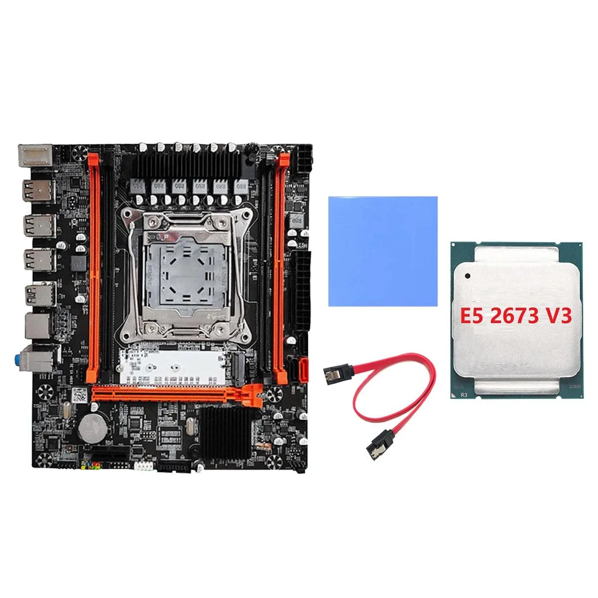 YINGHUA YINGHUA X99 server motherboard kit with E5-2673 V3 CPU — product photo
