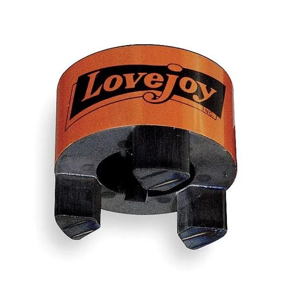 Carbon steel jaw coupling hub, 19 mm bore, 64 mm OD, 73 mm length