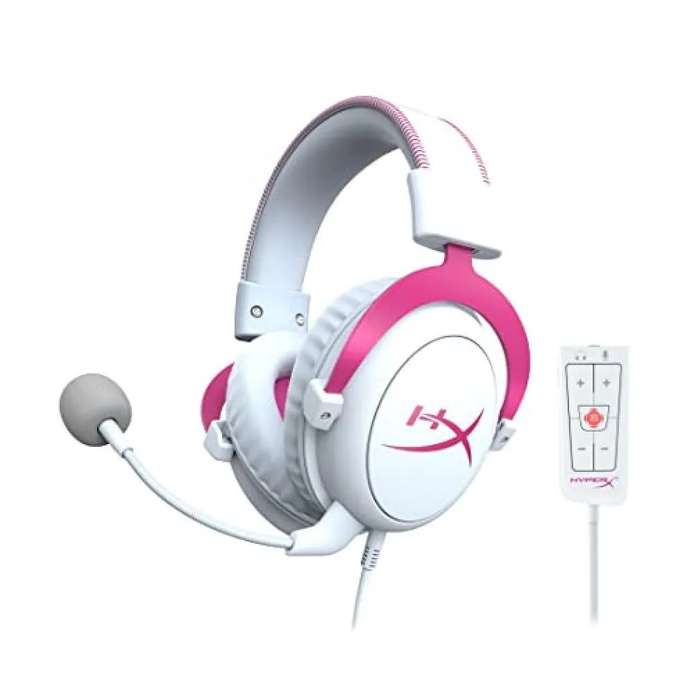 HP HP HyperX Cloud II Gaming Headset 7.1 Virtual Surround Pink — product photo