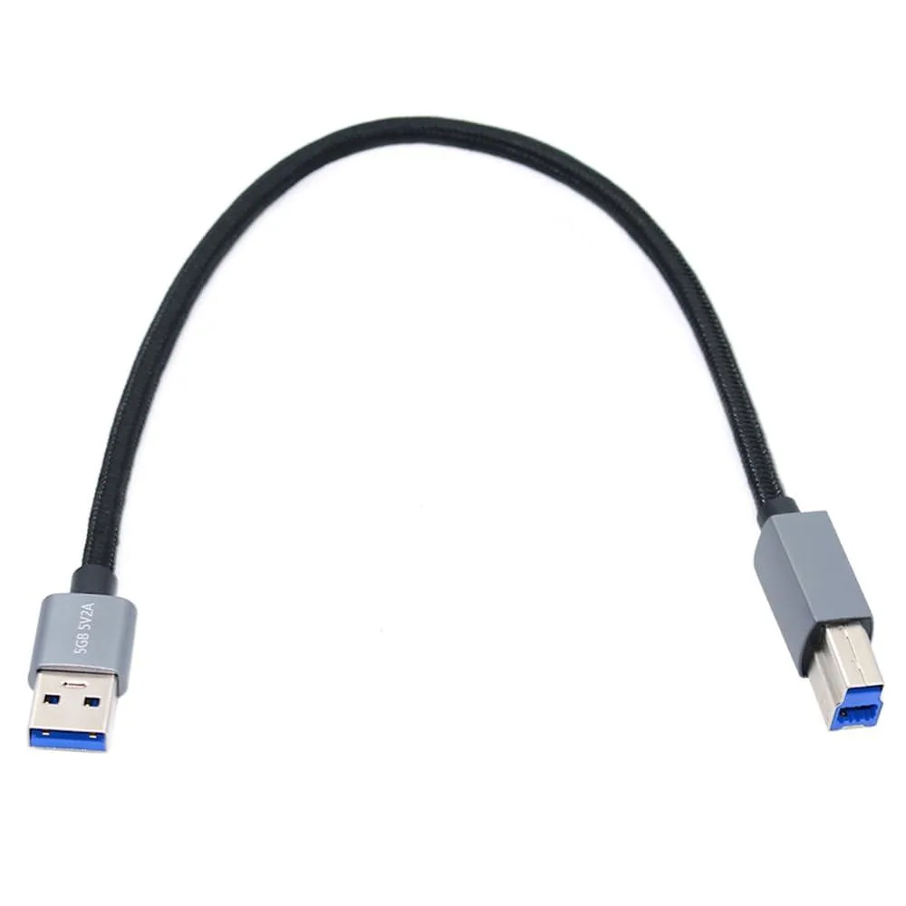 Fervit Fervit USB 3.0 Type-A to Standard 3.0 B Cable 30cm Silver — product photo