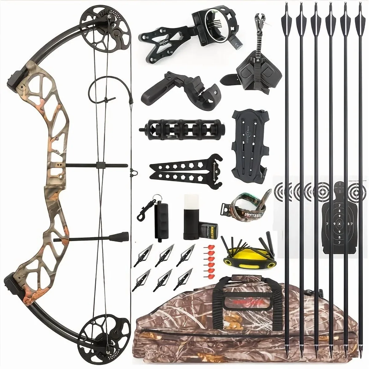 wolfman wolfman 10069 Composite Bow 19-70 lb 320 fps — product photo