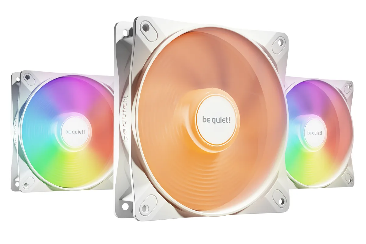 be quiet! be quiet! BL122 Light Wings LX 120mm PWM ARGB Case Fan Triple Pack — product photo