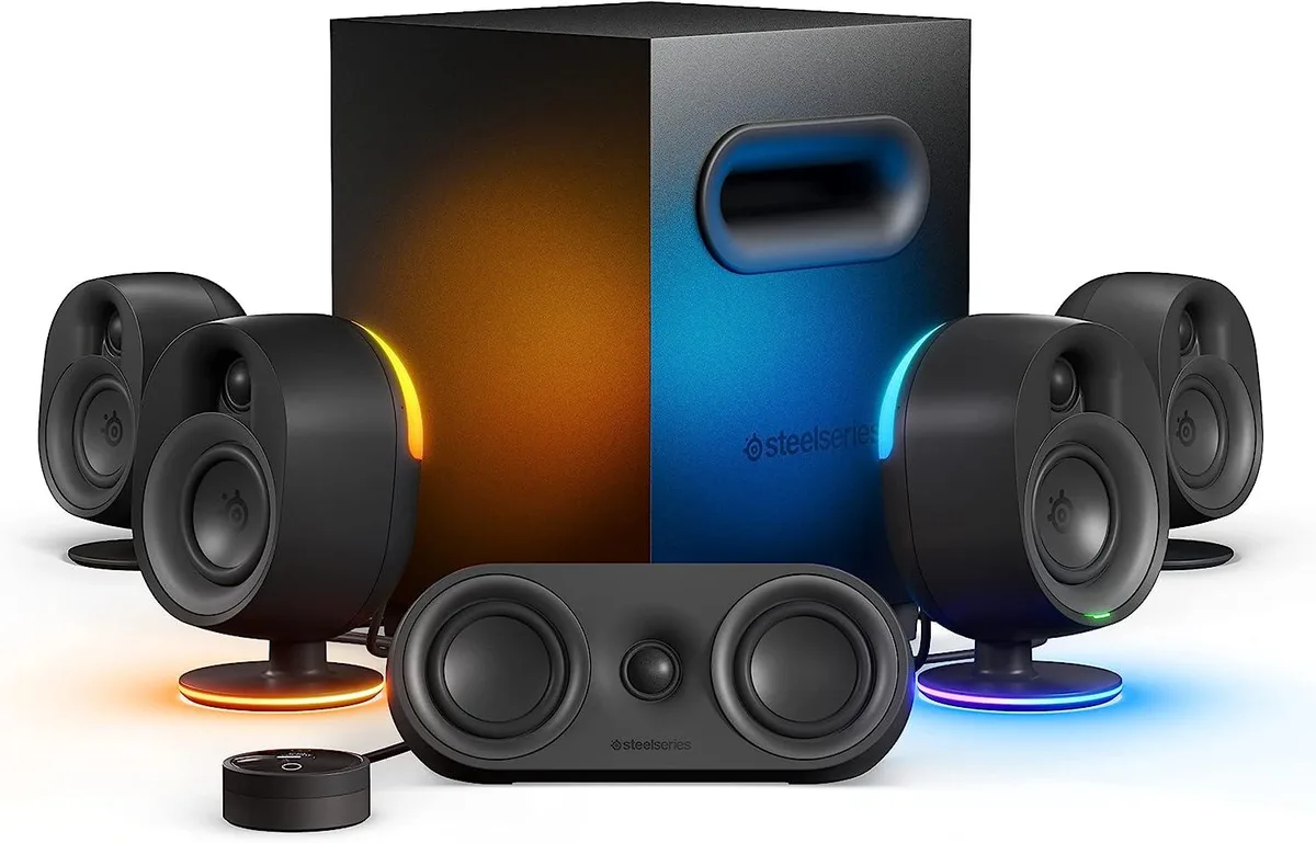 SteelSeries SteelSeries Arena 9 5.1 Wireless Speaker System 61547 — product photo