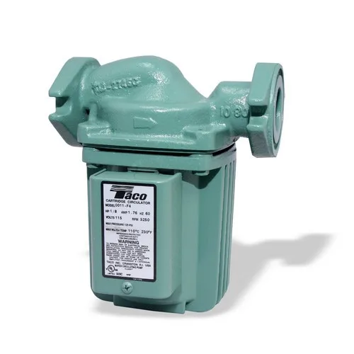 Taco Inc Taco Inc 0012-F4-1 cast iron circulator pump 2 in flange 1/8 hp 115V AC — product photo