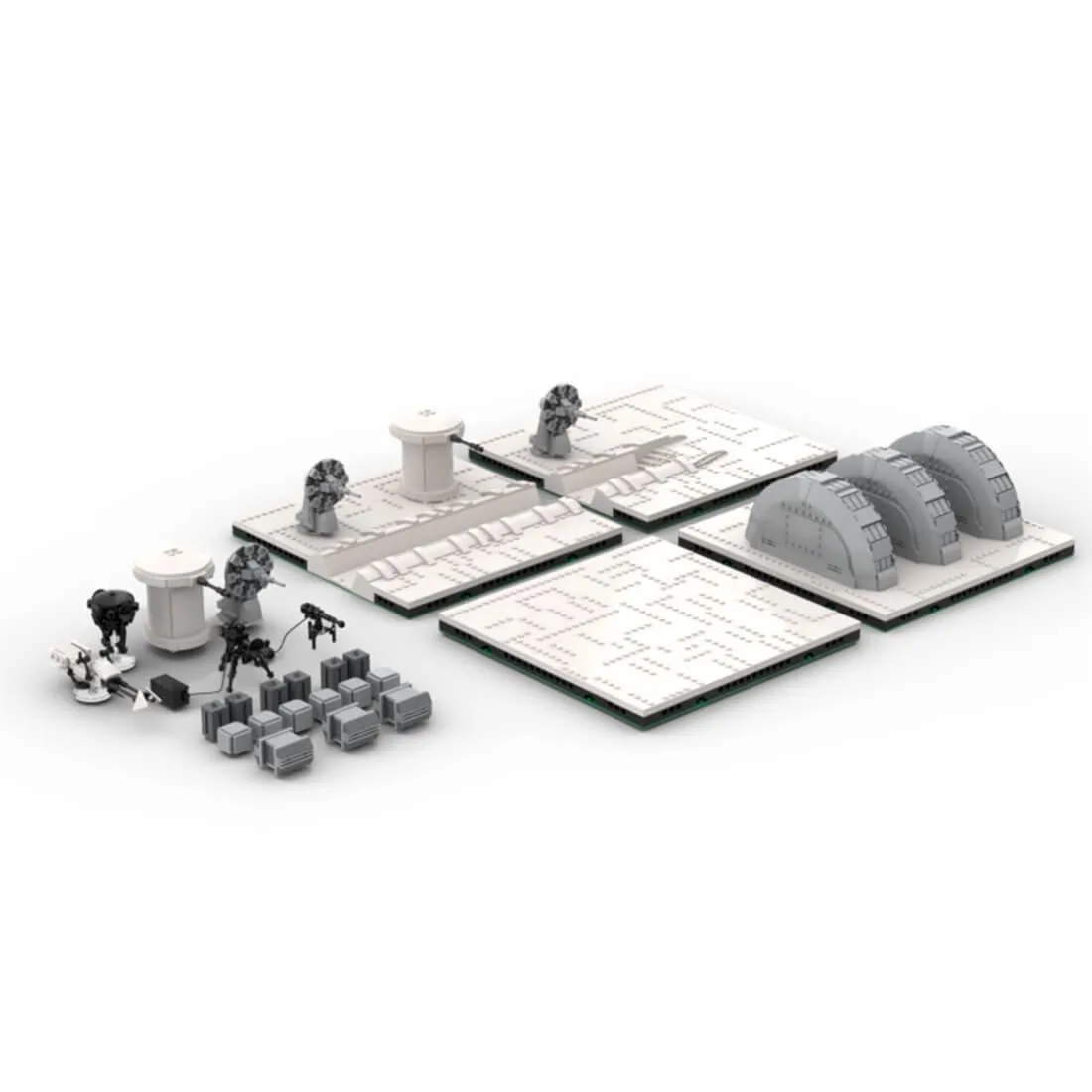 ZITIANYOUBUILD ZITIANYOUBUILD MOC-124628 Sci-Fi Space Wars Carrier 1813PCS — product photo