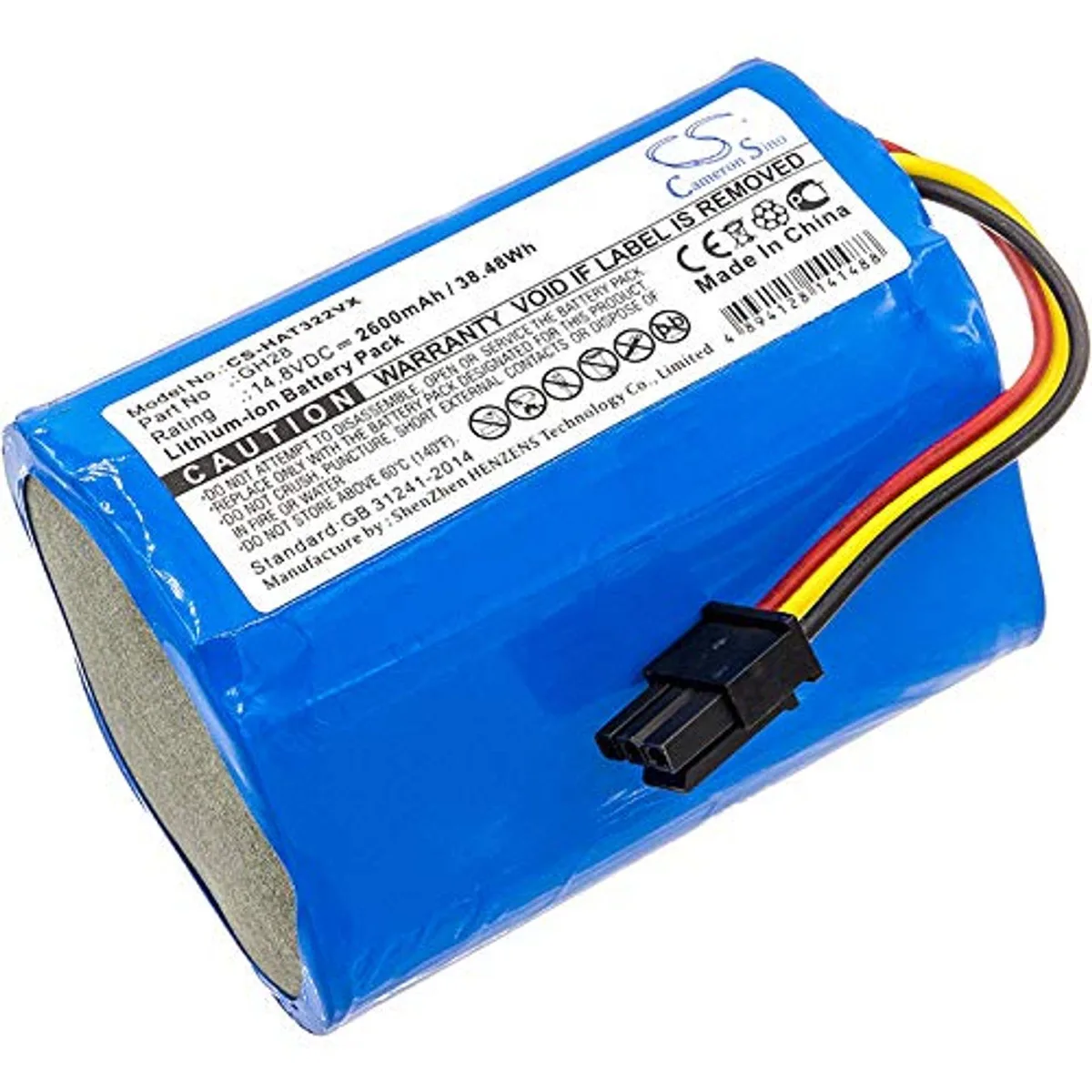  Cameron Sino Jet 3 GH28 2600mAh 38.48Wh 14.8V for TCL S15 S16 S18 — product photo