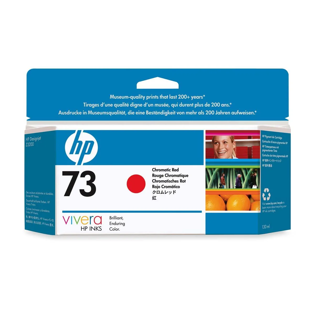 HP HP CD951A 73 Chromatic Red 130 ml ink cartridge — product photo