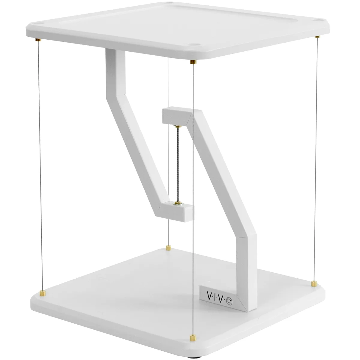 VIVO VIVO White 12" Tensegrity Speaker Stand — product photo