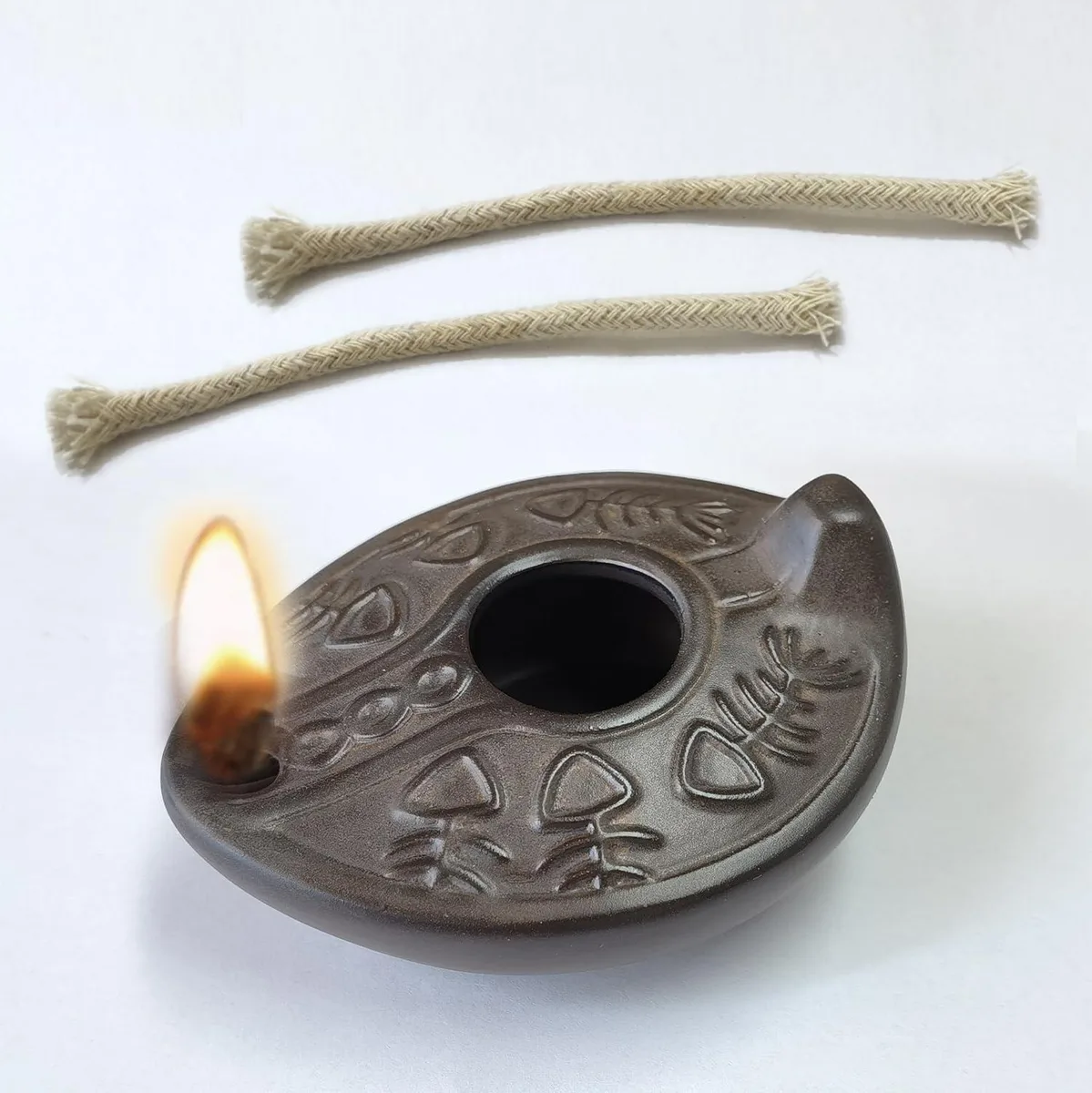  Generic txm Clay Oil Lamp 4.5 inch 20 hour — product photo