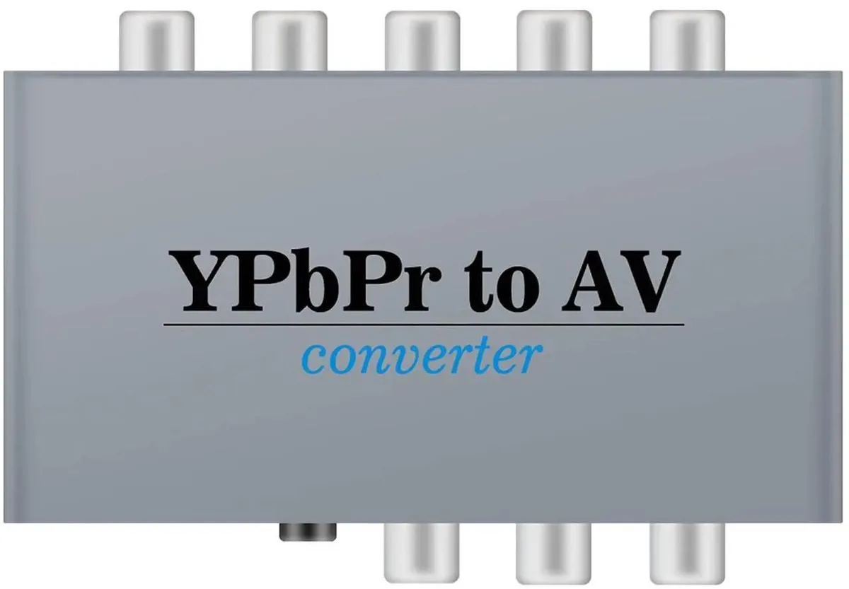 SMUGDESK SMUGDESK YPbPr to CVBS Audio Video Converter 1080P — product photo