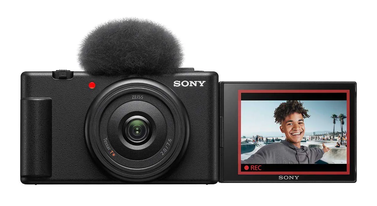 Sony Sony ZV-1F Black Vlog Camera 20mm F2.0 1.0" 20.1MP — product photo