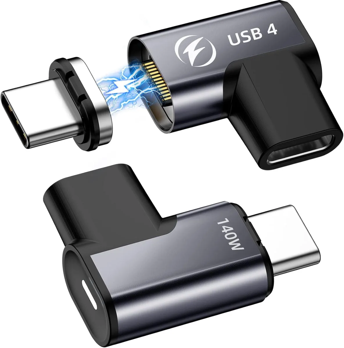 Jansicotek Jansicotek LD140W Magnetic USB-C Adapter 140W 20Gbps 8K 60Hz — product photo