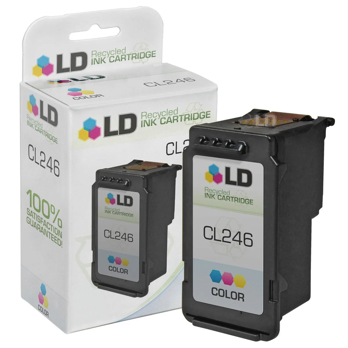 LD Products LD Products Remanufactured Ink Cartridge for Canon CL-246 Color 180 Pages — product photo